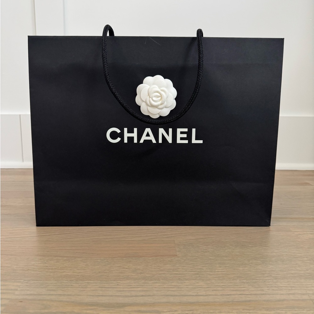 Chanel Black Shopping Bag